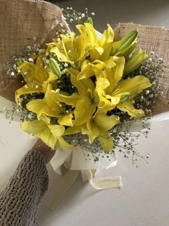 Yellow lilies